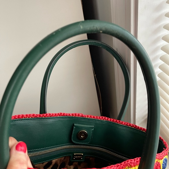 Dolce & Gabbana Raffia bucket bag - Picture 12 of 15